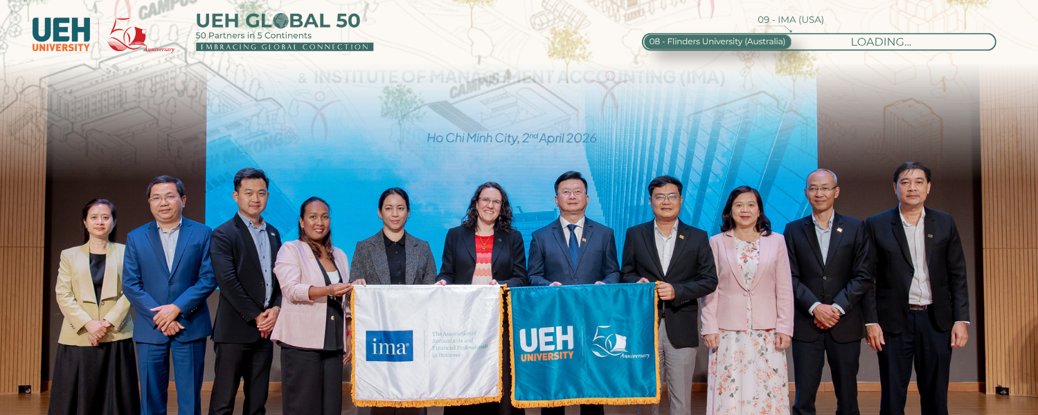Banner UEH 50 Global Partners